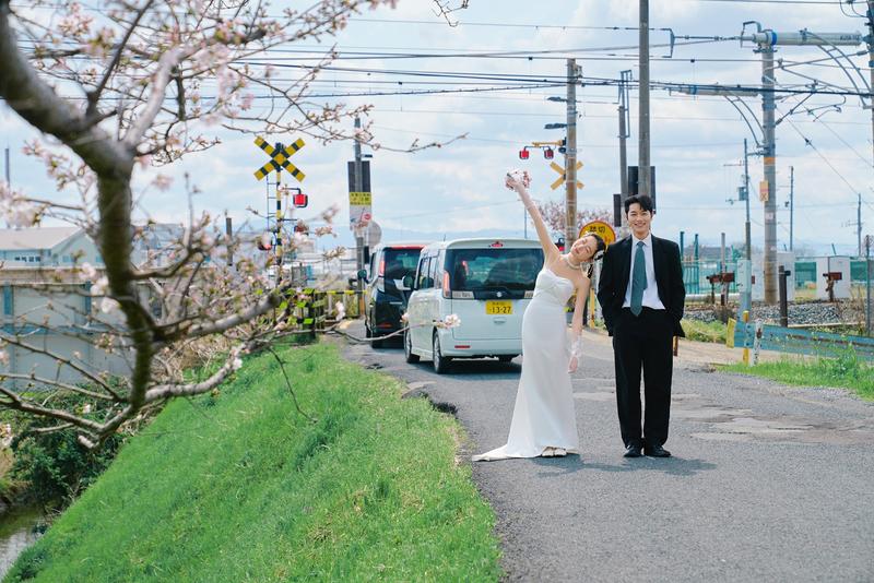 奈良列车 / Nara spring 日本婚纱照作品