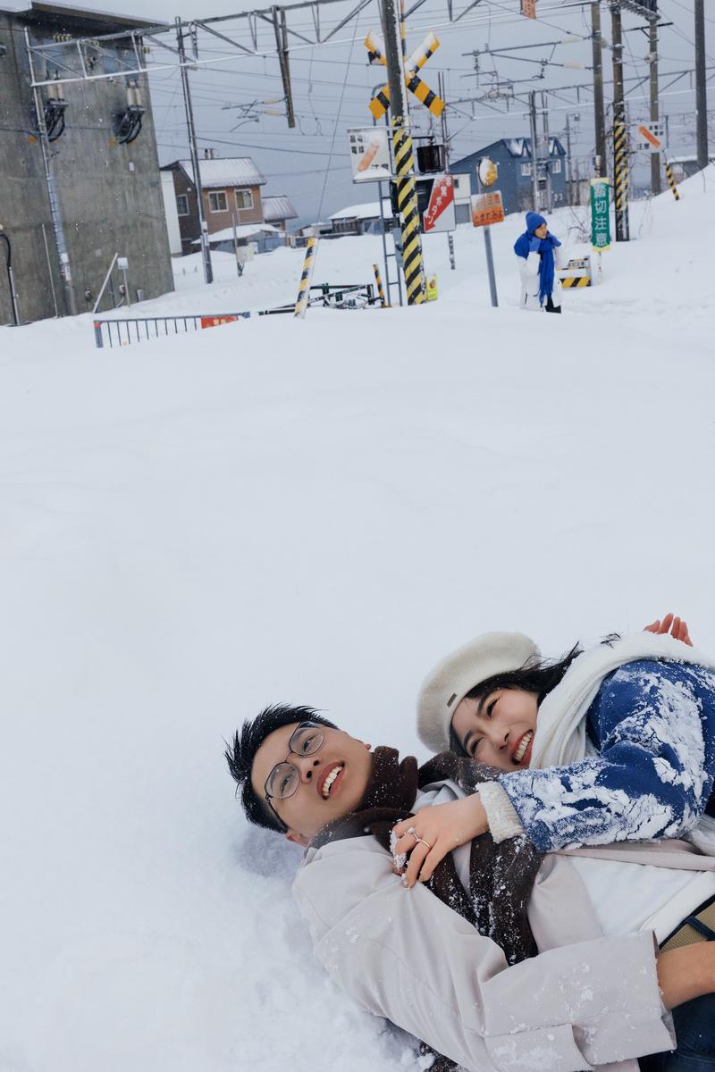 小樽冬日 / Otaru winter 日本婚纱照作品
