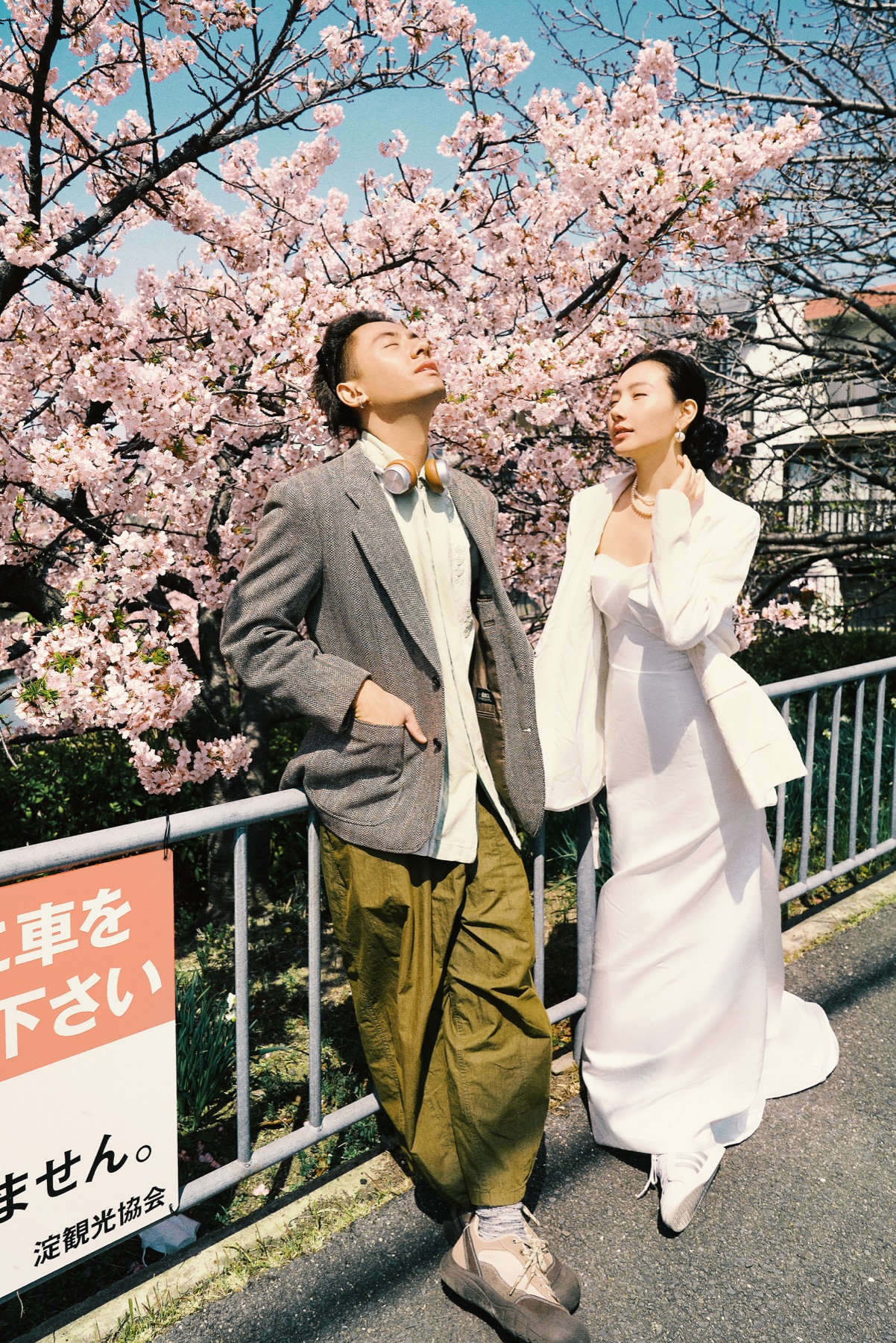大阪と京都の桜フォトウェディング